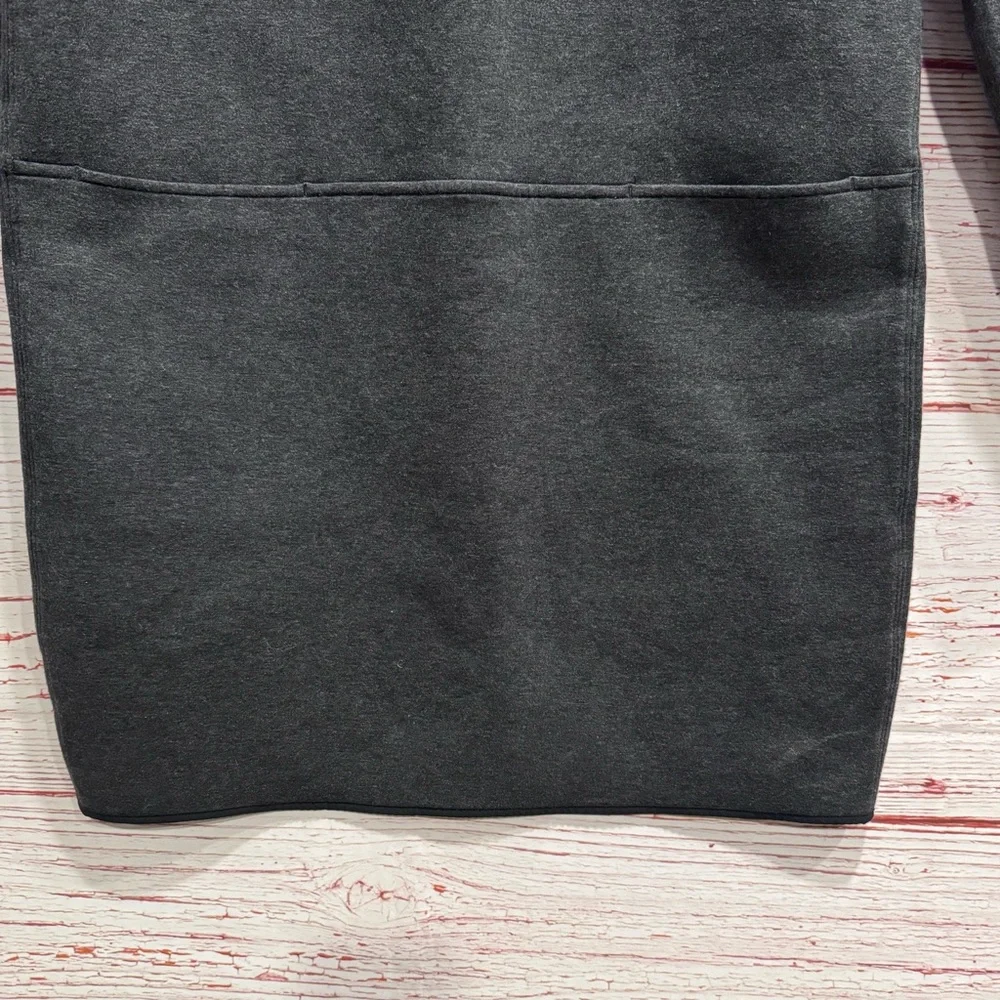 Lululemon City Bound Dress in Heathered Black Sz 6